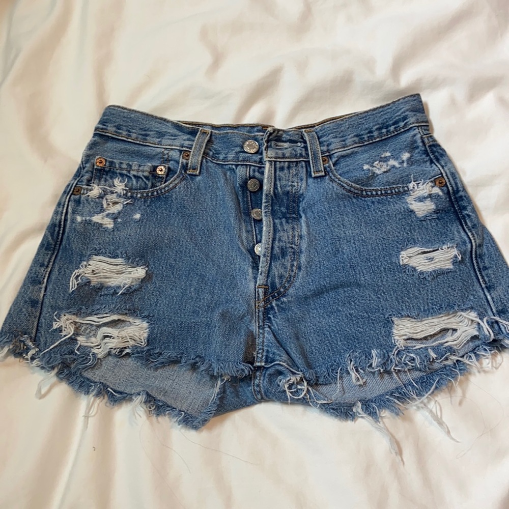 Levi’s High Waisted Shorts